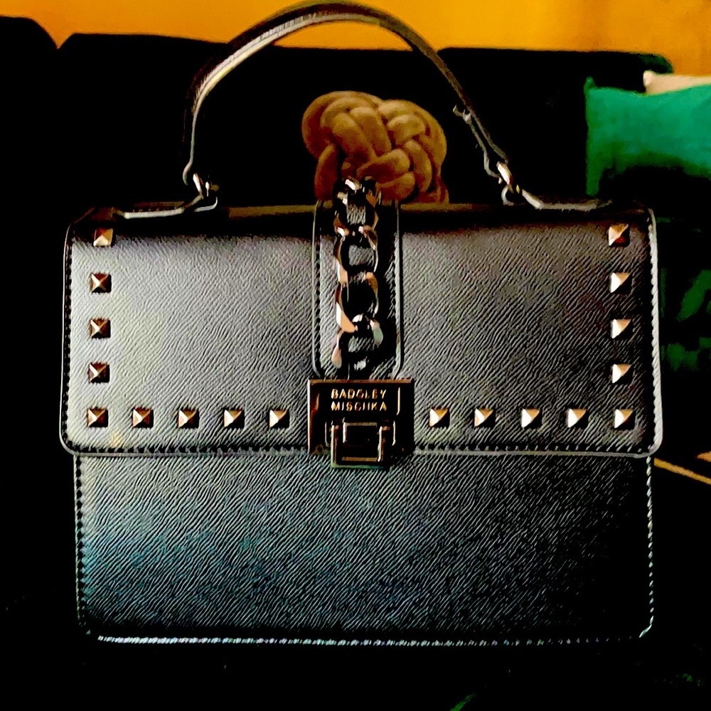Badgley Mishka studded handbag 🖤 - Picture 1 of 5